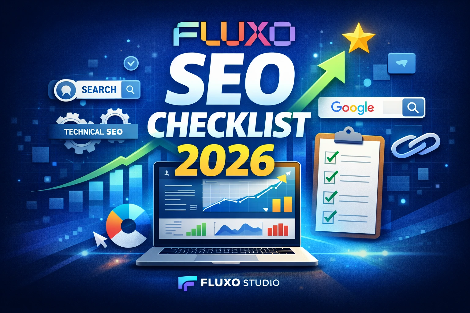 Complete SEO Checklist for – Rank # on Google & Increase Domain Authority Fluxo Studio