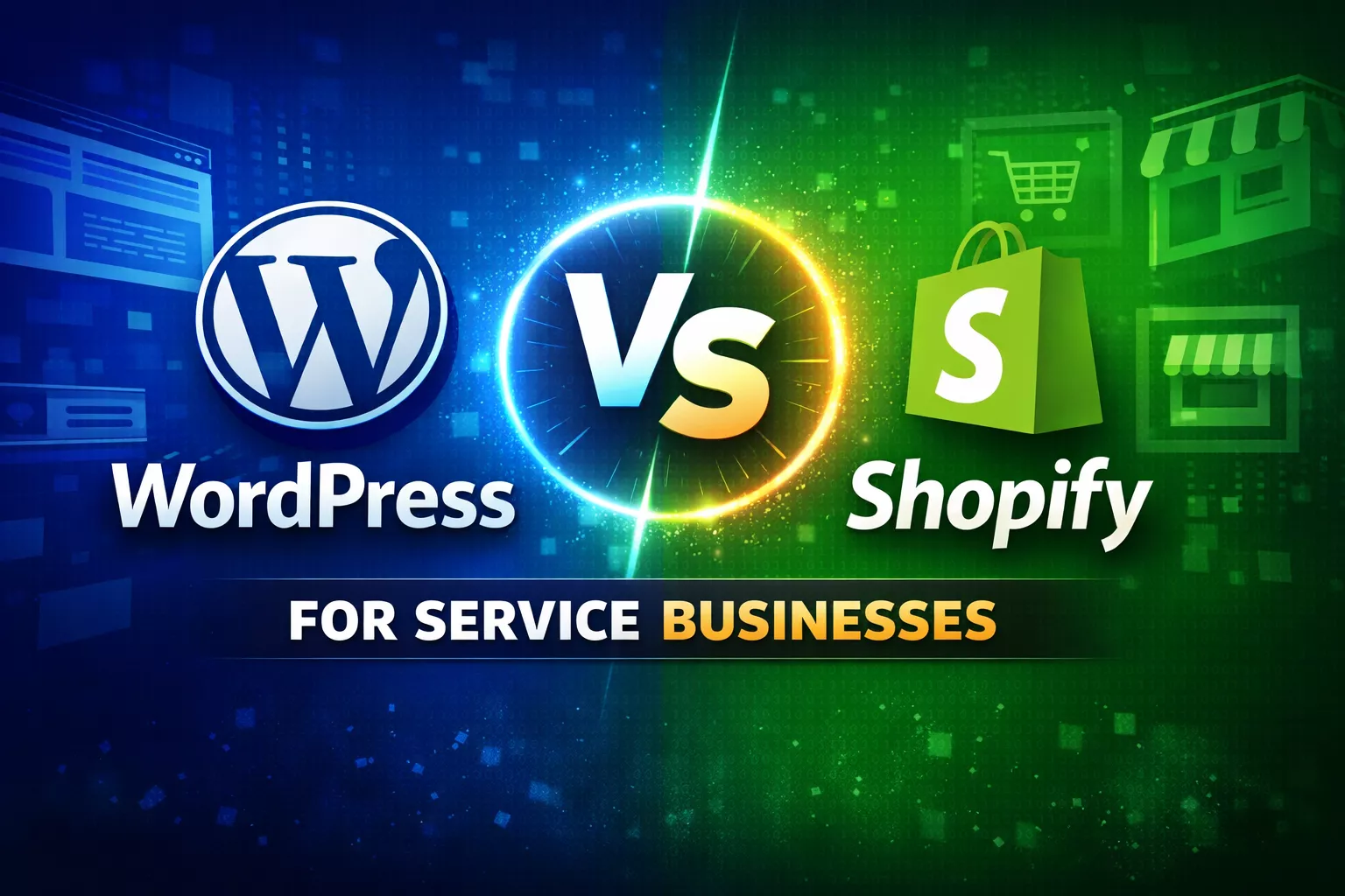 WordPress vs Shopify for Service Businesses Which One Should You Choose