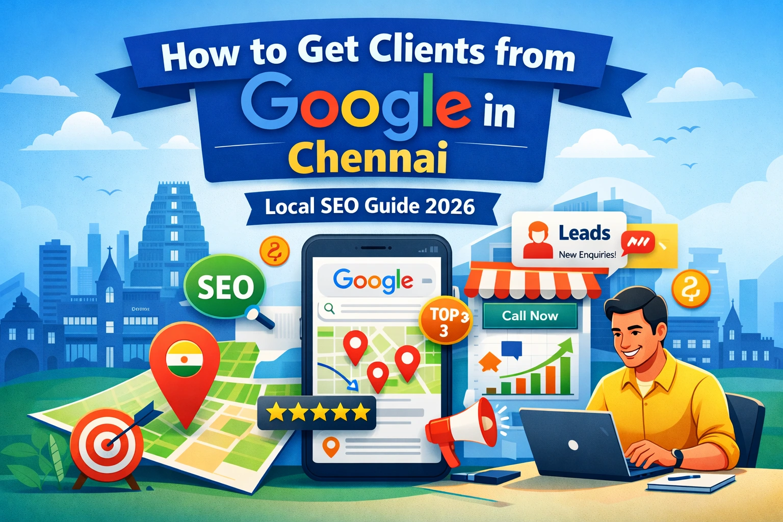 How to Get Clients from Google in Chennai (Local SEO Guide )